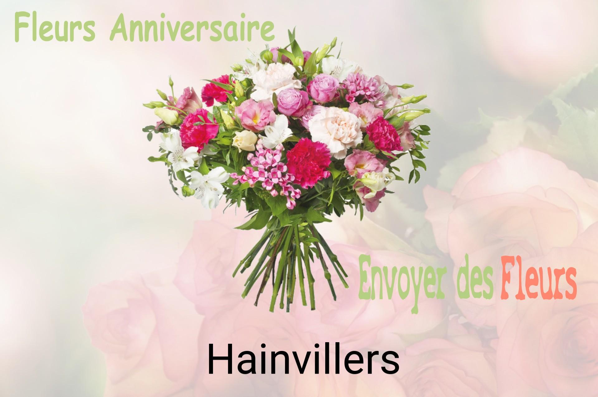 Bouquet de fleurs d’anniversaire livré à Hainvillers
